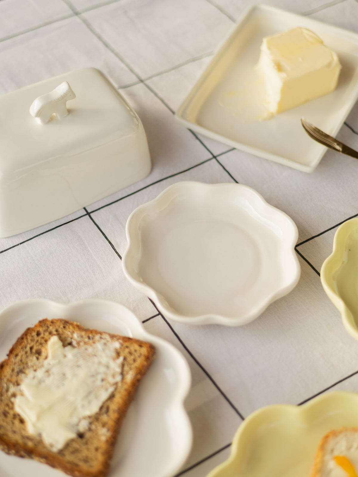 Mini Plate White (S)