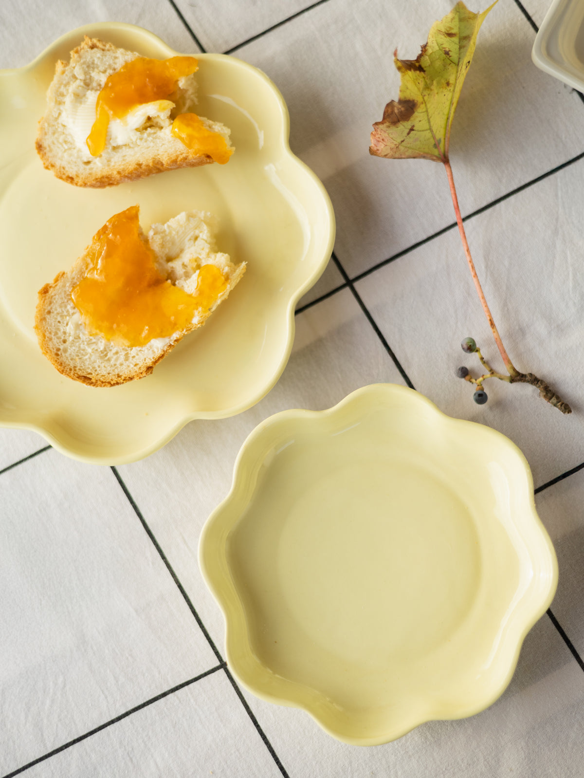 Breakfast Plate Yellow