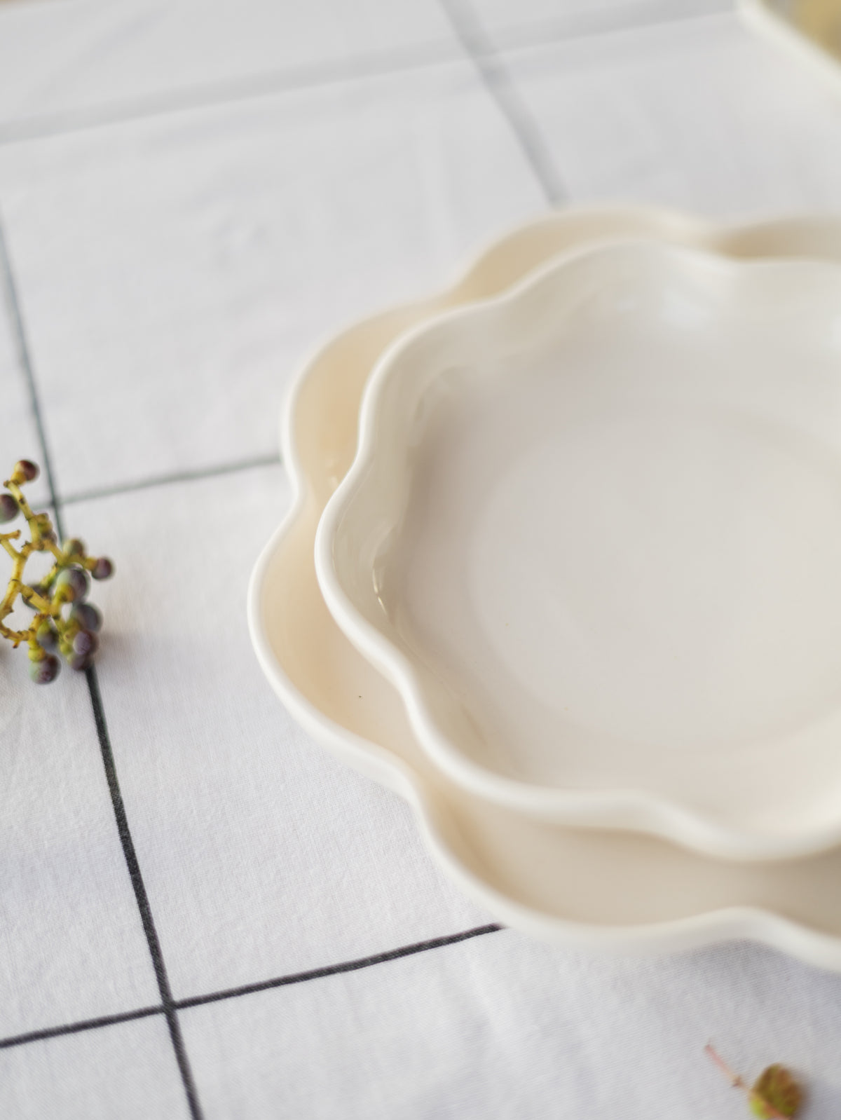 Breakfast Plate White