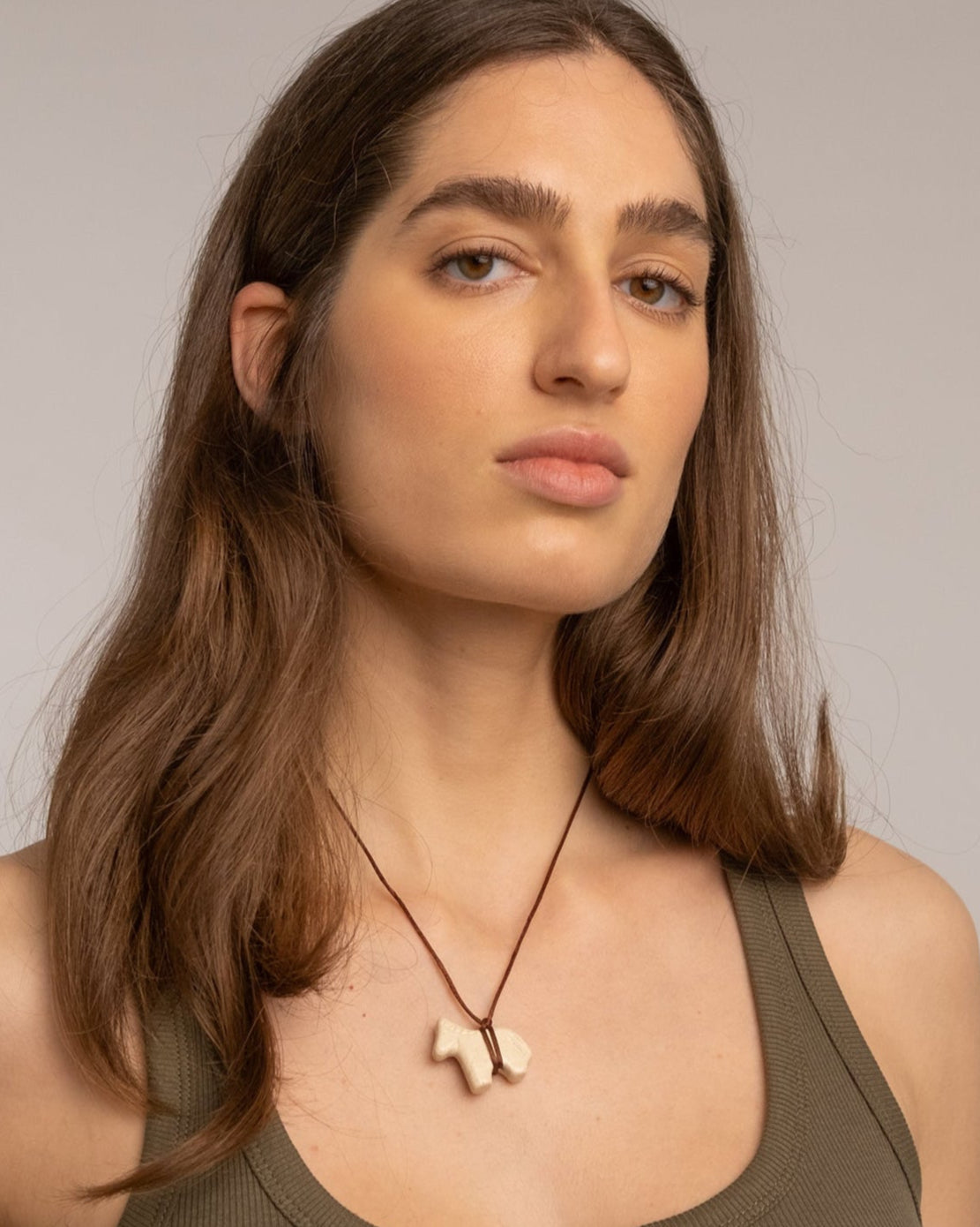 Ceramic Horse Pendant