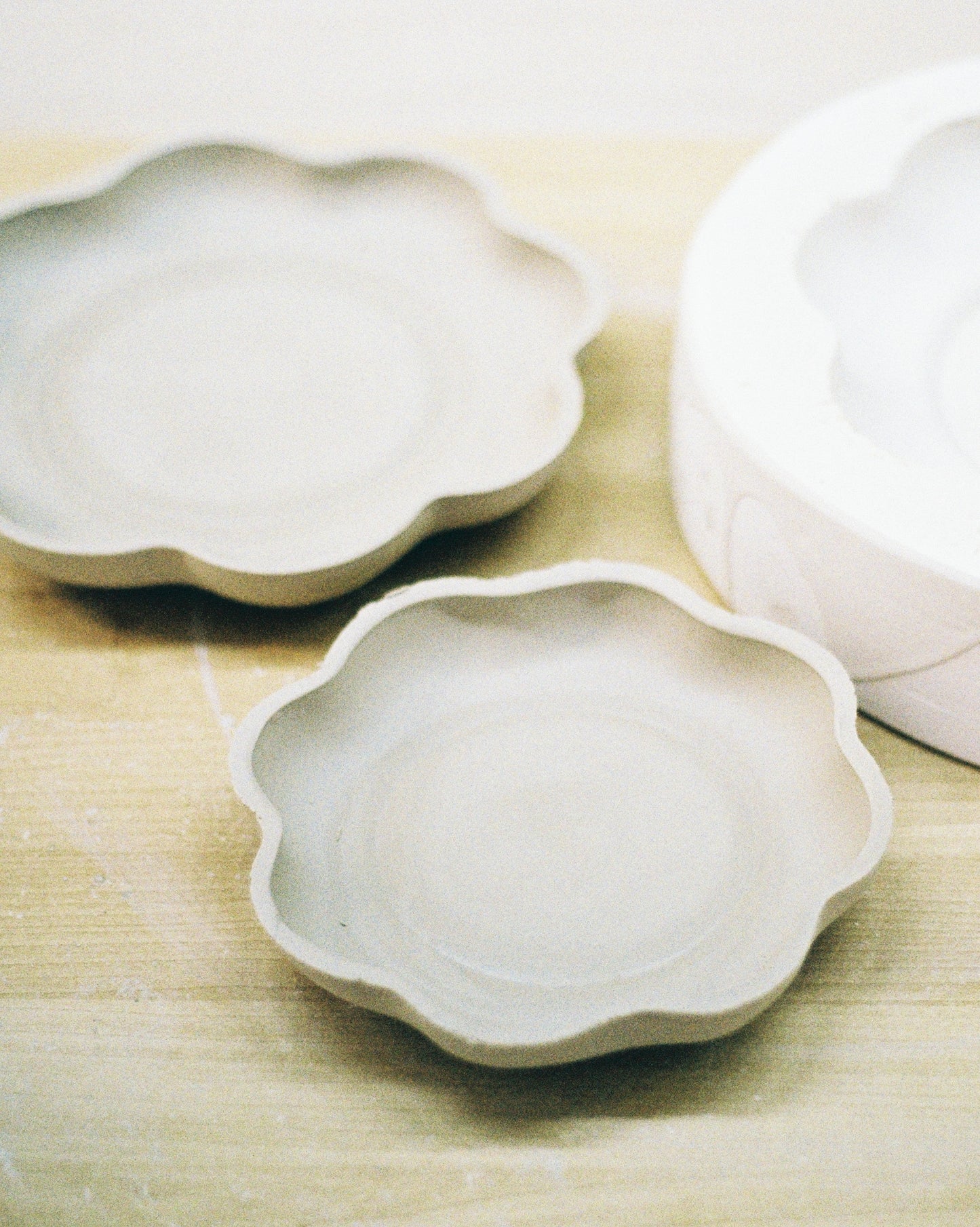 Flor Porcelain Plate Yellow (S)
