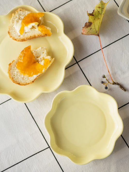 Breakfast Plate Yellow