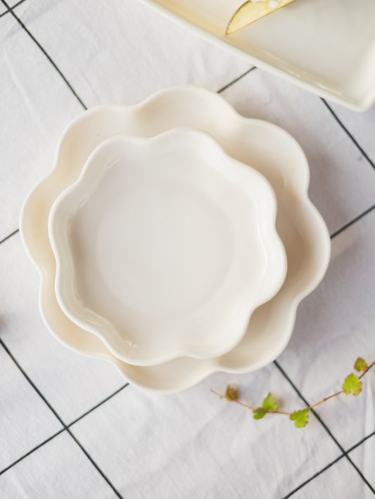 Mini Plate White (S)