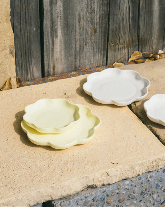 Breakfast Plate Yellow
