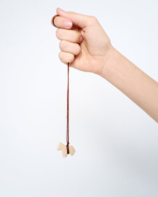 Ceramic Horse Pendant