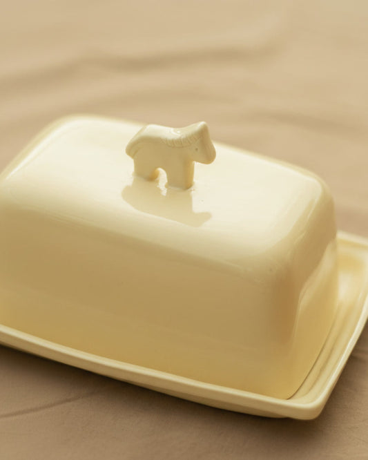 Bombolla Butter Dish Yellow